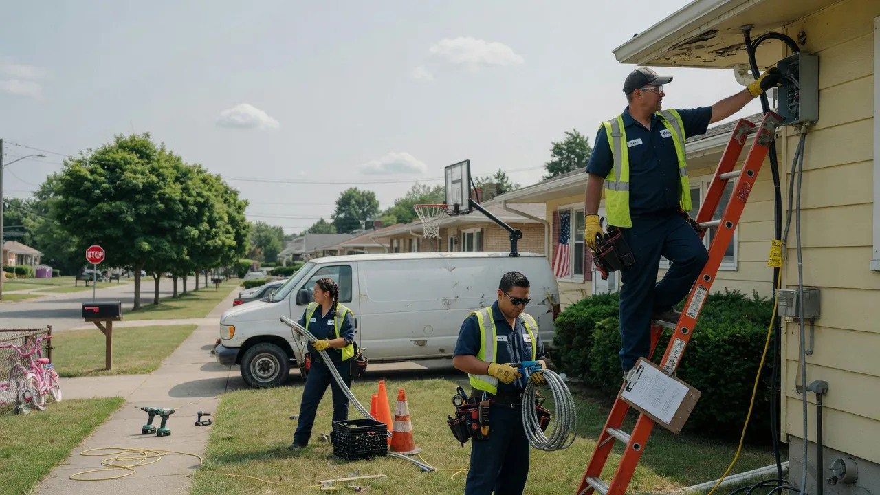 Licensed Electrician in Timewell, IL near me